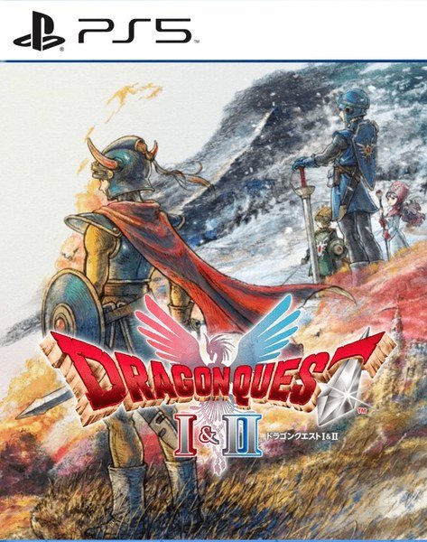 Jaquette PS5 de Dragon Quest I & II Hd-2d Remake