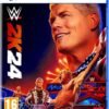 Jaquette PS5 de WWE 2K24 40 Years of Wrestlemania