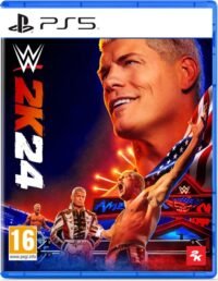 Jaquette PS5 de WWE 2K24 40 Years of Wrestlemania