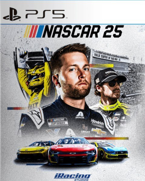 Jaquette PS5 de Nascar 25