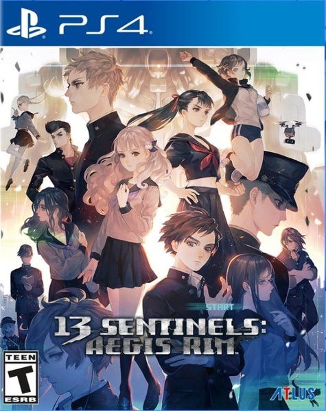 Jaquette PS4 de 13 Sentinels Aegis Rim