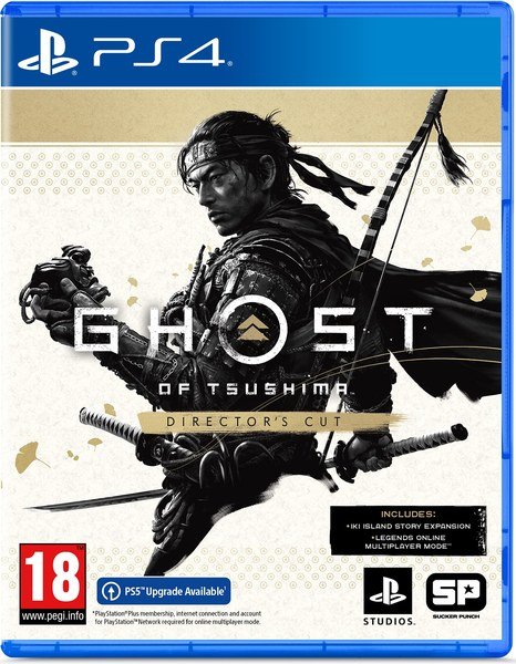 Jaquette PS4 de Ghost of Tsushima Director’s Cut
