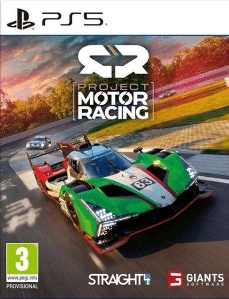 Jaquette PS5 de Project Motor Racing