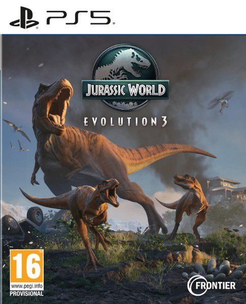 Jaquette PS5 de Jurassic World Evolution 3