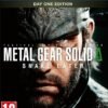 Jaquette PS5 de Metal Gear Solid Delta Snake Eater