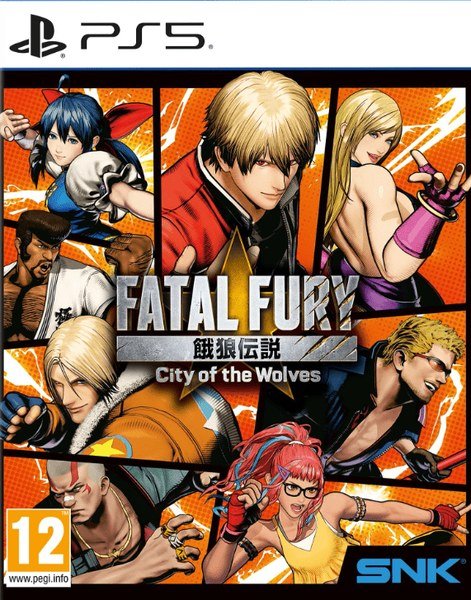 Jaquette PS5 de Fatal Fury City of the Wolves Special Edition