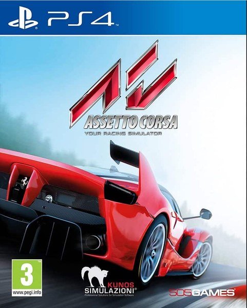 Jaquette PS4 de Assetto Corsa