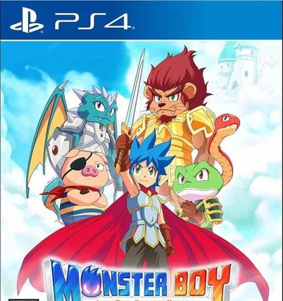 Jaquette PS4 de Monster Boy and the Cursed Kingdom