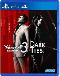Jaquette PS4 de Yakuza Kiwami 3 & Dark Ties