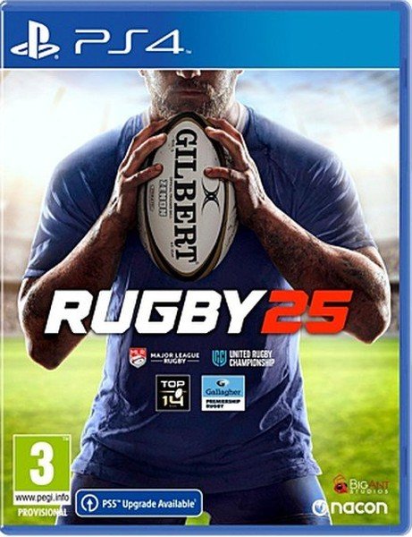 Jaquette PS4 de Rugby 25