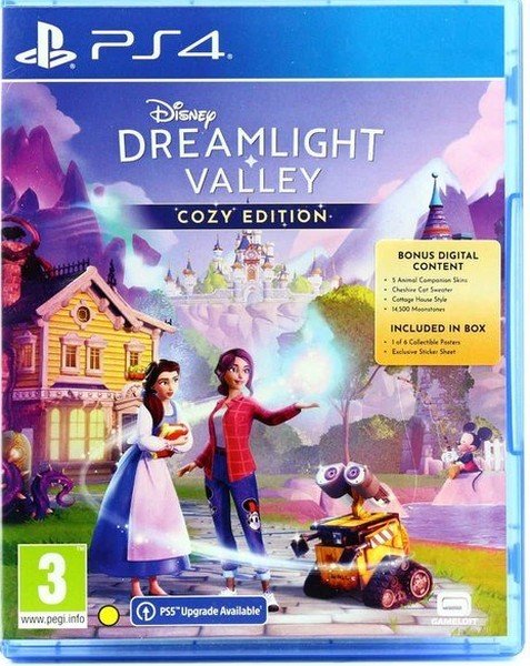 Jaquette PS4 de Disney Dreamlight Valley
