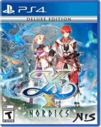 Jaquette PS4 de Ys X Nordics