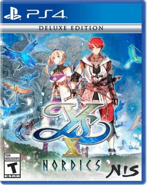 Jaquette PS4 de Ys X Nordics