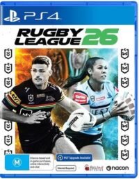 Jaquette PS4 de Rugby League 26