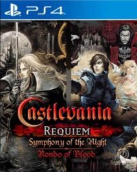 Jaquette PS4 de Castlevania Requiem Symphony of the Night & Rondo of Blood
