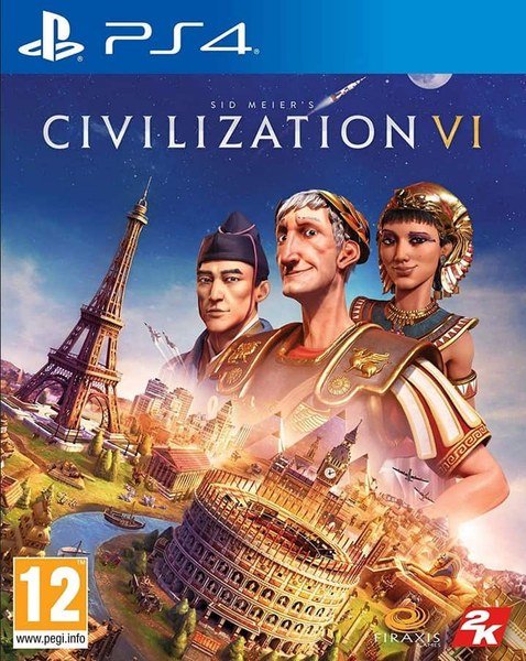 Jaquette PS4 de Civilization 6