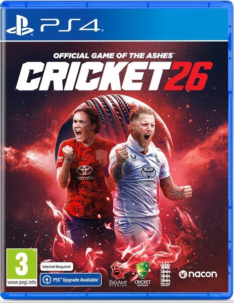 Jaquette PS4 de Cricket 26 the Official Game of the Ashes