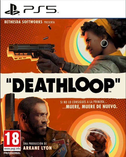 Jaquette PS5 de Deathloop