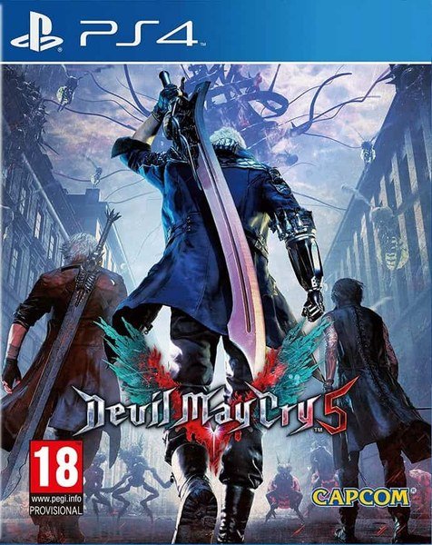 Jaquette PS4 de Devil May Cry 5
