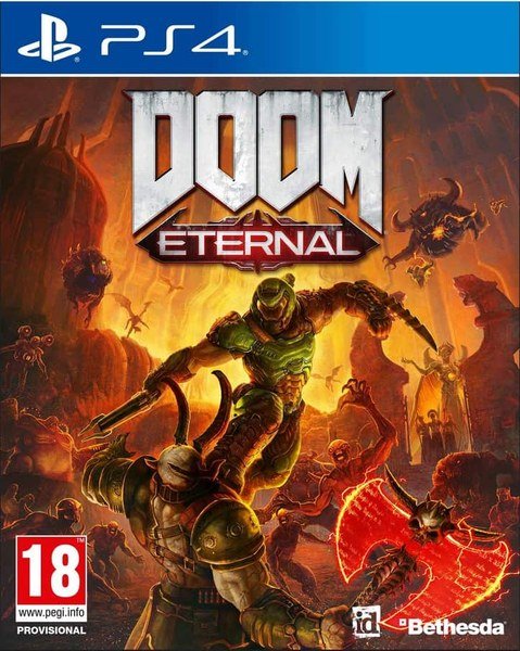 Jaquette PS4 de Doom Eternal