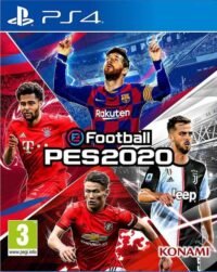 Jaquette PS4 de Efootball PES 2020 Pro Evolution Soccer