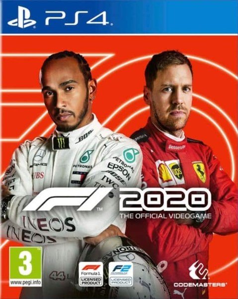 Jaquette PS4 de F1 2020