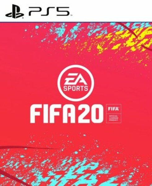 Jaquette PS5 de Fifa 20