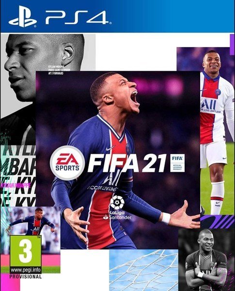 Jaquette PS4 de Fifa 21
