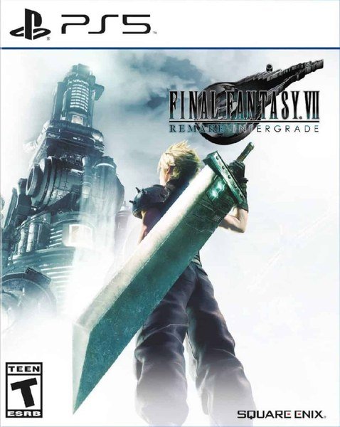 Jaquette PS5 de Final Fantasy 7 Remake Intergrade