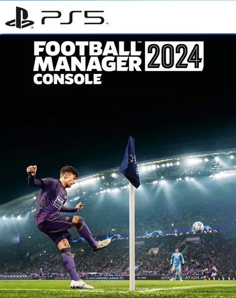 Jaquette PS5 de Football Manager 2024