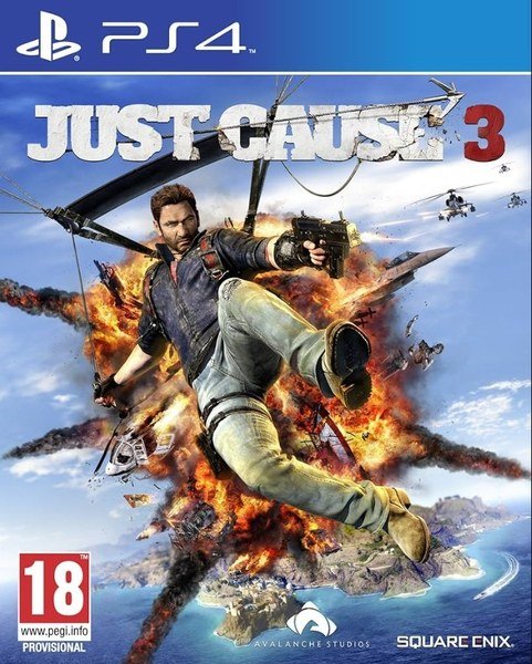 Jaquette PS4 de Just Cause 3