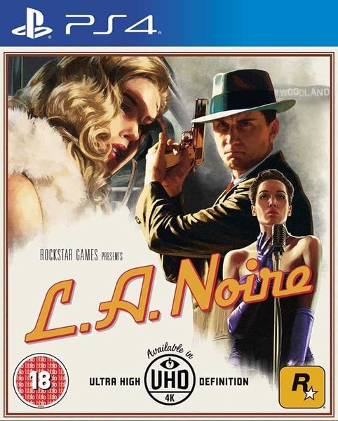 Jaquette PS4 de L.A. Noire