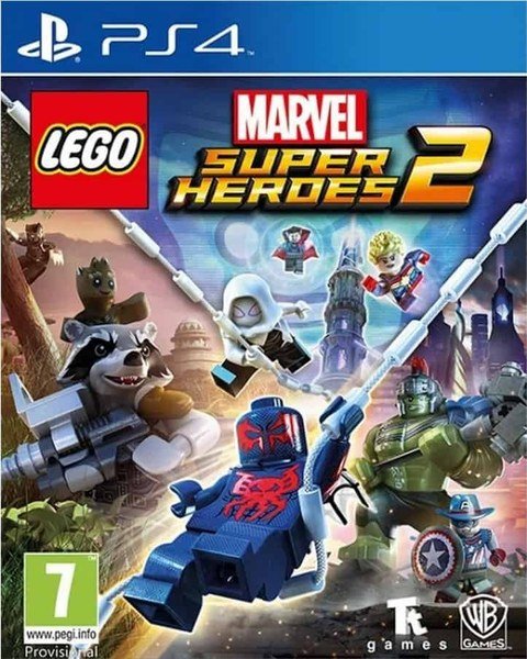 Jaquette PS4 de LEGO Marvel Super Heroes 2