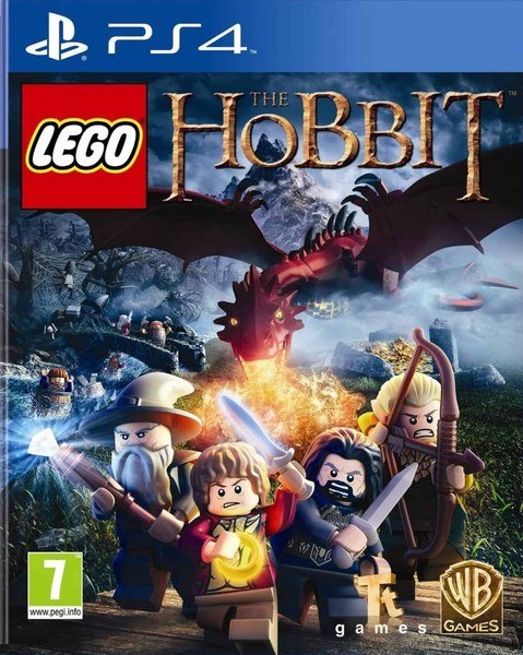 Jaquette PS4 de LEGO the Hobbit