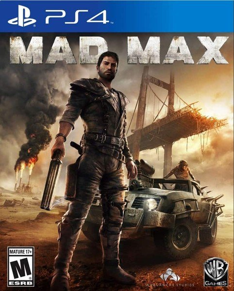 Jaquette PS4 de Mad Max