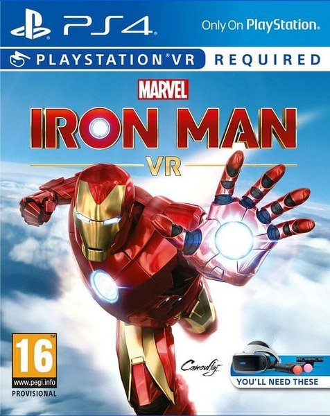 Jaquette PS4 de Marvel’S Iron Man Vr