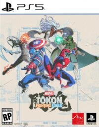 Jaquette PS5 de Marvel Tokon Fighting Souls
