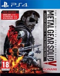 Jaquette PS4 de Metal Gear Solid 5 the Definitive Experience
