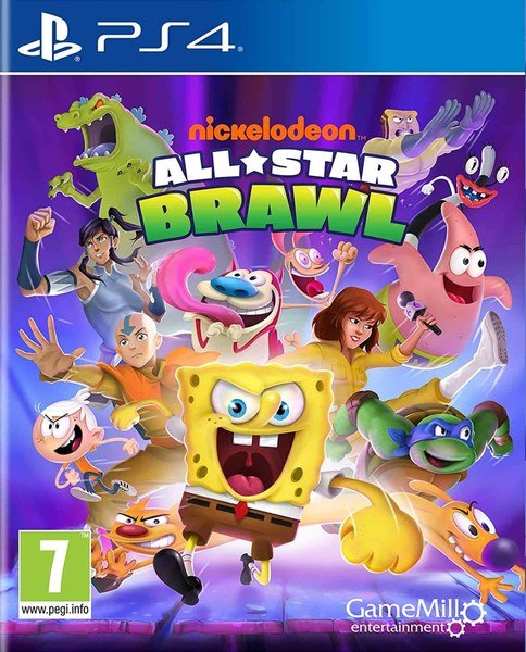 Jaquette PS4 de Nickelodeon All Star Brawl