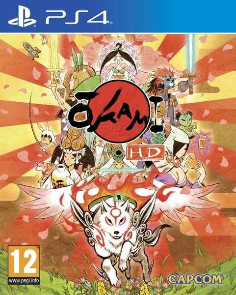 Jaquette PS4 de Okami HD
