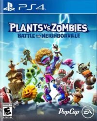 Jaquette PS4 de Plants Vs Zombies Battle for Neighborville