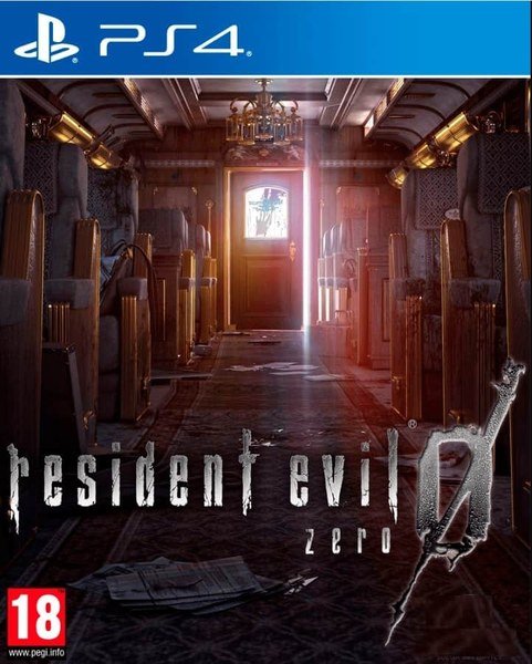 Jaquette PS4 de Resident Evil 0