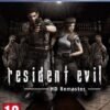 Jaquette PS4 de Resident Evil HD Remaster