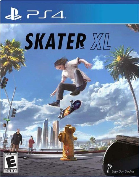 Jaquette PS4 de Skater Xl