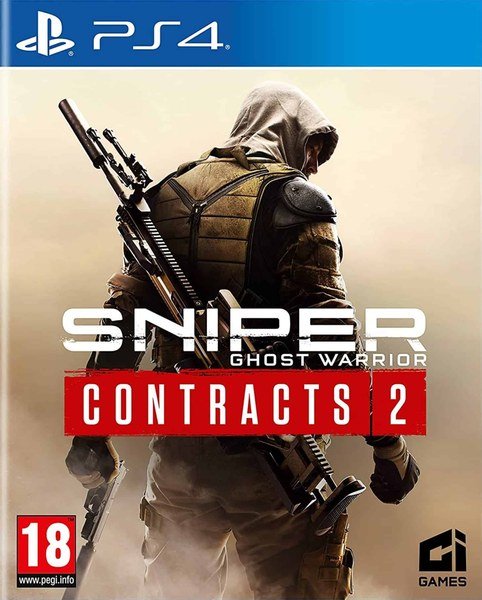 Jaquette PS4 de Sniper Ghost Warrior Contracts 2