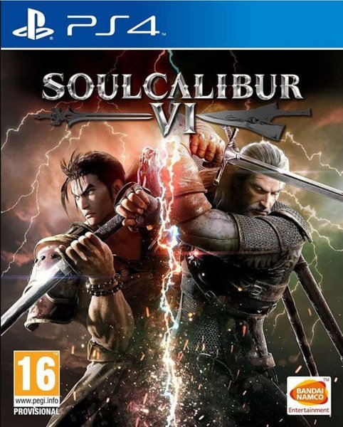 Jaquette PS4 de Soulcalibur 6