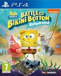 Jaquette PS4 de Spongebob Squarepants Rehydrated