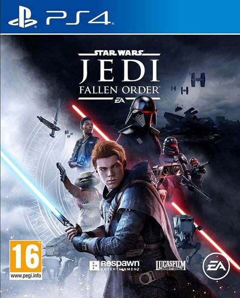 Jaquette PS4 de Star Wars Jedi Fallen Order