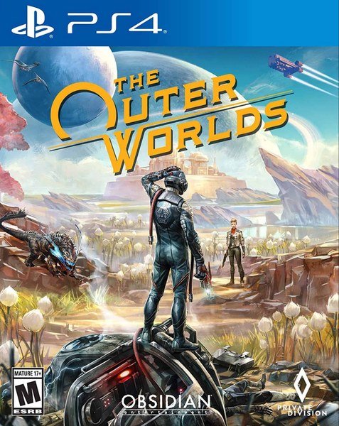 Jaquette PS4 de The Outer Worlds