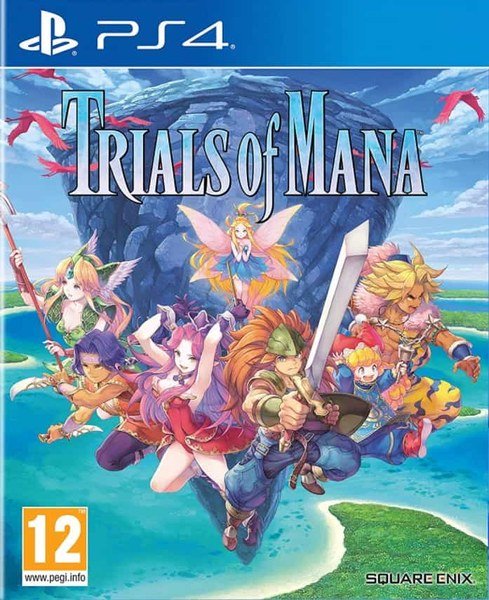 Jaquette PS4 de Trials of Mana